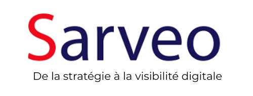 logo Sarveo - De la stratégie à la visibilité digitale