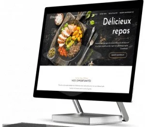 Site internet pour restaurant